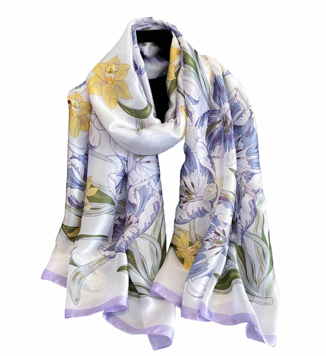 xyueanlo CC-020 Color Canvas Scarf - View 1